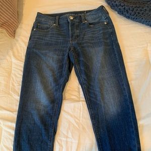 American eagle tomgirl jeans x-short
